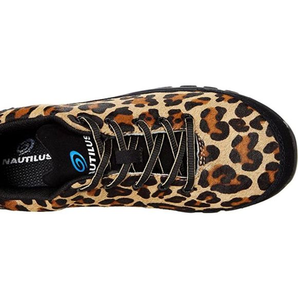 (1527) Nautilus Womens Safety Shoes Leopard print size 6 - Picture 3 of 6
